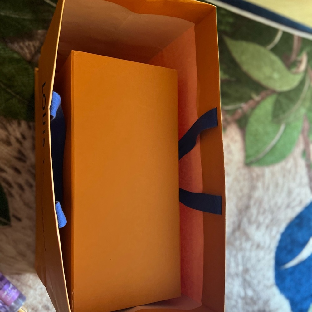 Extra-large Louis Vuitton paper bag and box